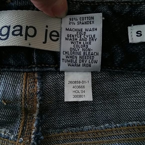 Vintage GAP Straight Leg Jeans - Picture 6 of 7